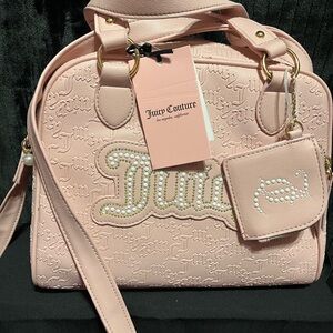 🛑SOLD🛑 Juicy Couture Pink Satchel with Gold Hardware